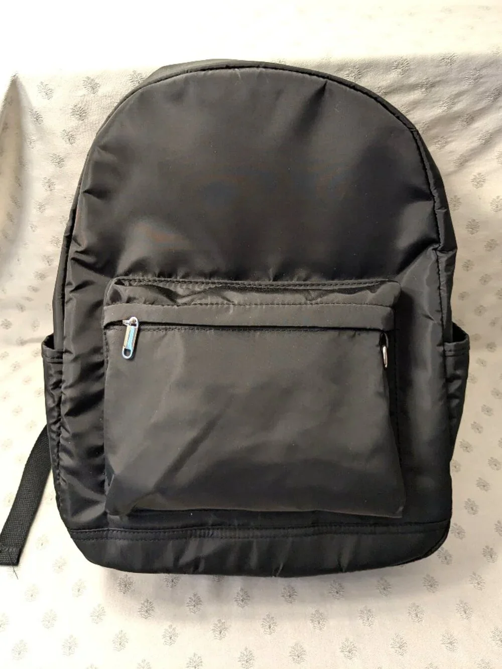 New! Black Backpack with Padded Straps